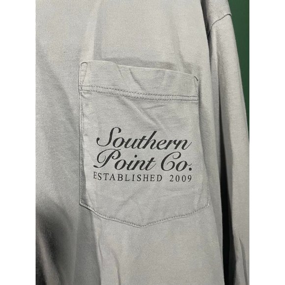 Southern Paint Company - Men's Grey Duck Long Sleeve T-Shirt - Size XL - Picture 2 of 5